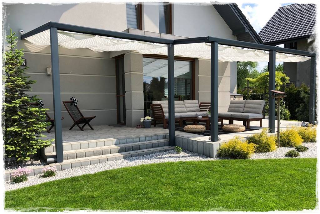 Zalety stałego zadaszenia tarasu 2d Zalety stałego zadaszenia tarasu 2d