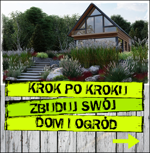 Baner z ogrodem na ty DOM i OGRÓD