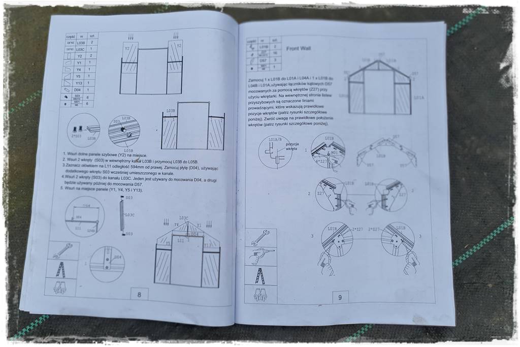 Szklarnia własnej roboty 12b Szklarnia własnej roboty 12b