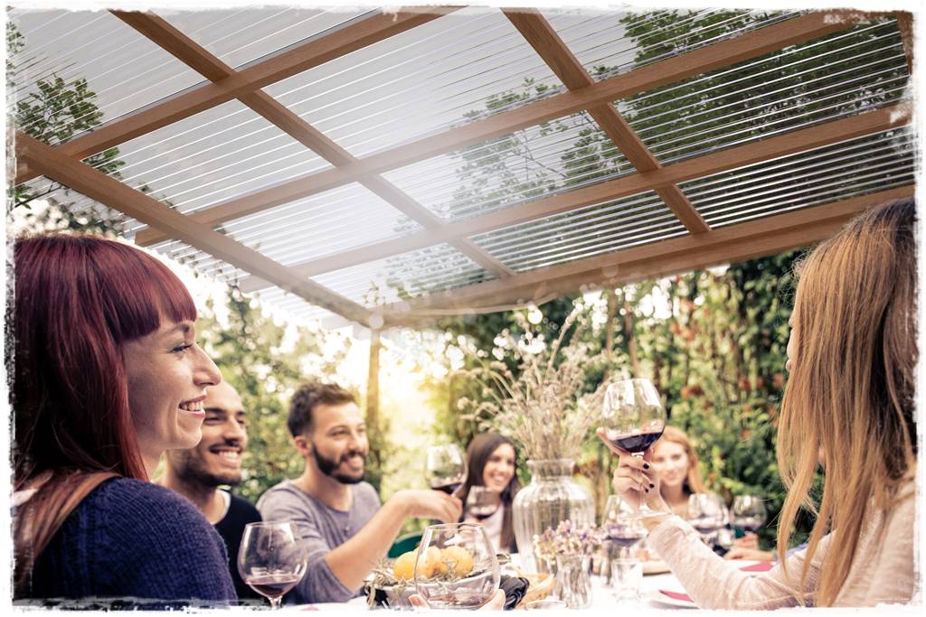 Zadaszenie z poliwęglanu 1a