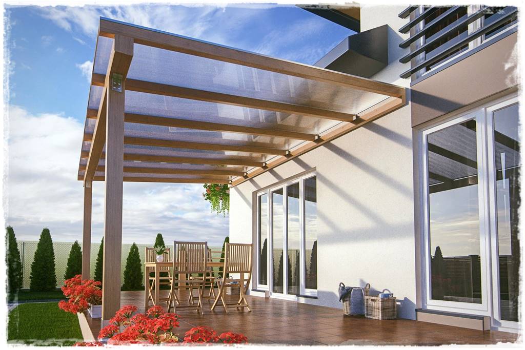 Zadaszenie z poliwęglanu 2a