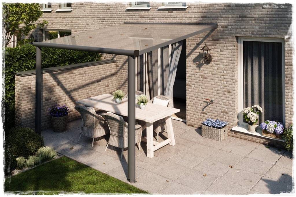 Zadaszenie z poliwęglanu 2b