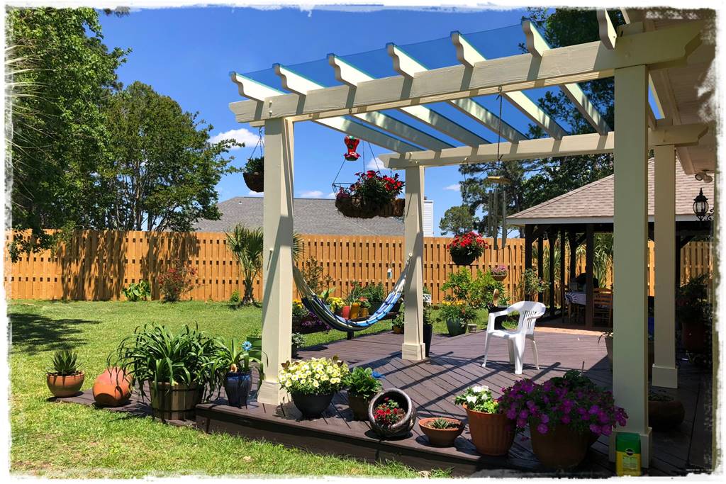 Zadaszenie z poliwęglanu 3a