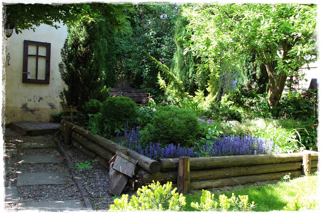 Ogród w wiejskim stylu 1
