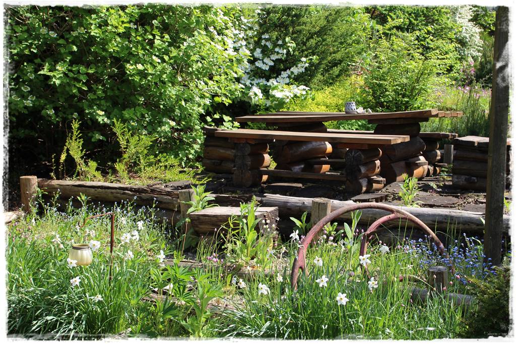 Ogród w wiejskim stylu 46