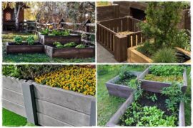 Podwyższone grządki betonowe 0