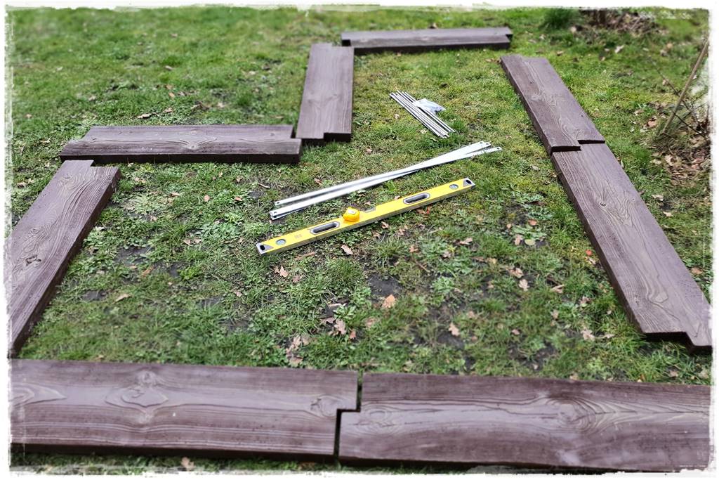 Podwyższone grządki betonowe 2