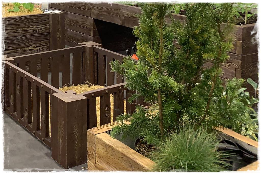 Podwyższone grządki betonowe 5