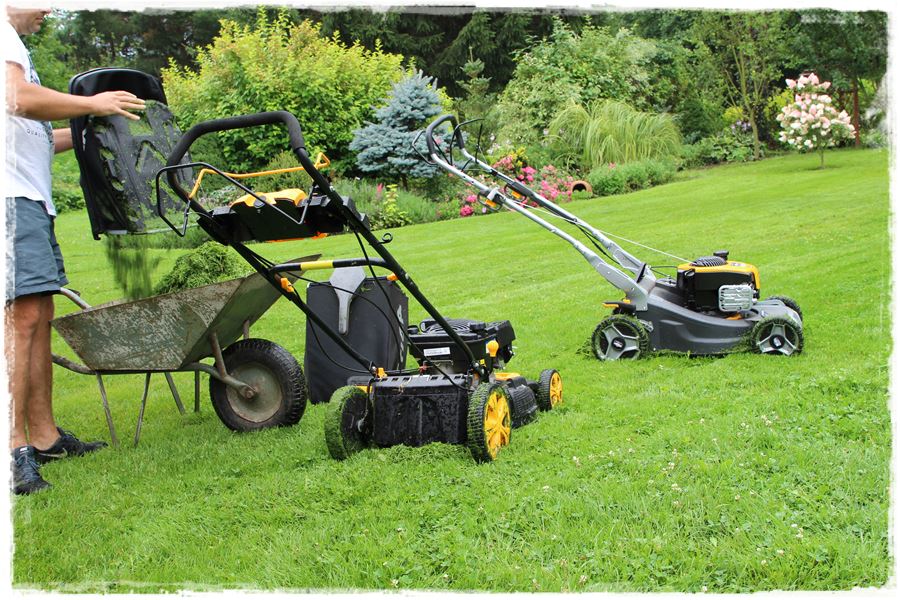 Robot koszący czy kosiarka 9a