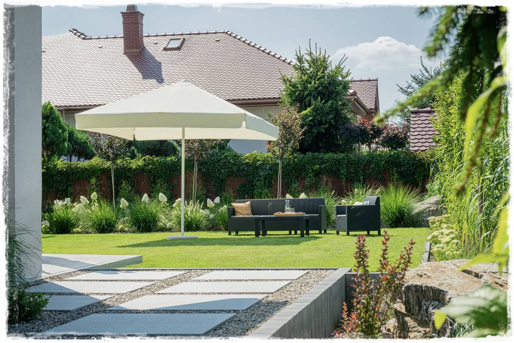 Kora kamienna w ogrodzie 1 Kora kamienna w ogrodzie 1