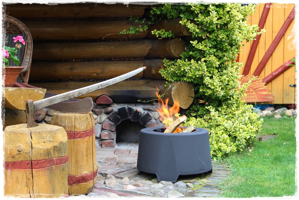 Bezdymne palenisko w ogrodzie 77 Bezdymne palenisko w ogrodzie 77