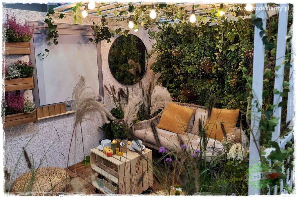 zielona ściana w donicach 9