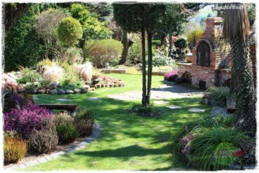 Ogród w stylu rustykalnym 1