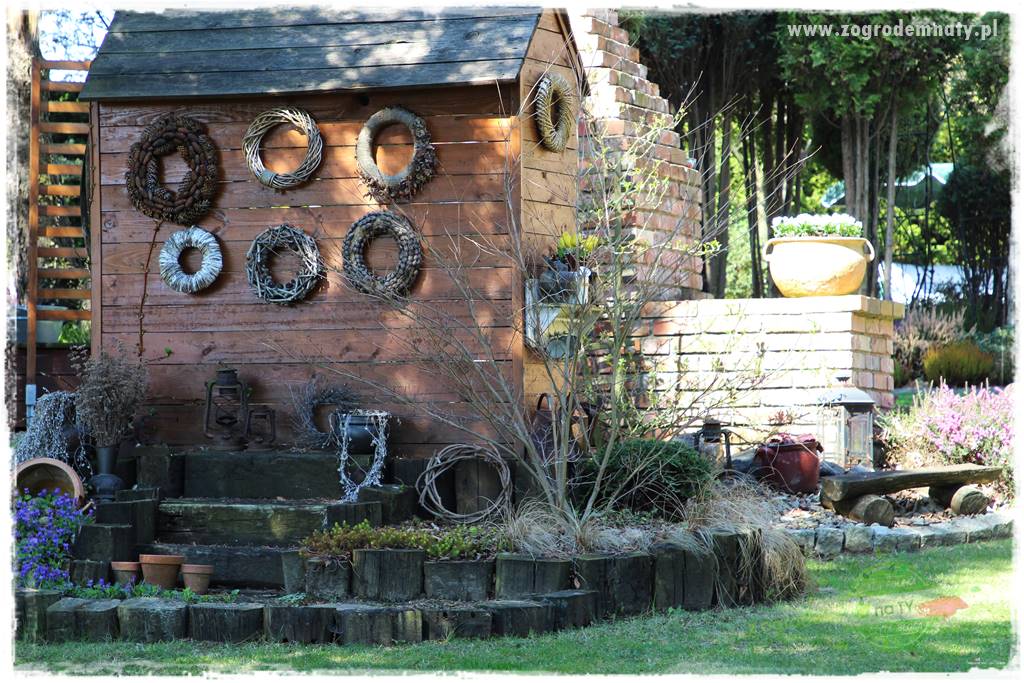 Ogród w stylu rustykalnym 309 Ogród w stylu rustykalnym 309