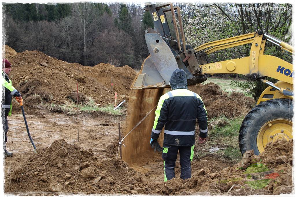 budowa nasypów pod budynki 19 budowa nasypów pod budynki 19