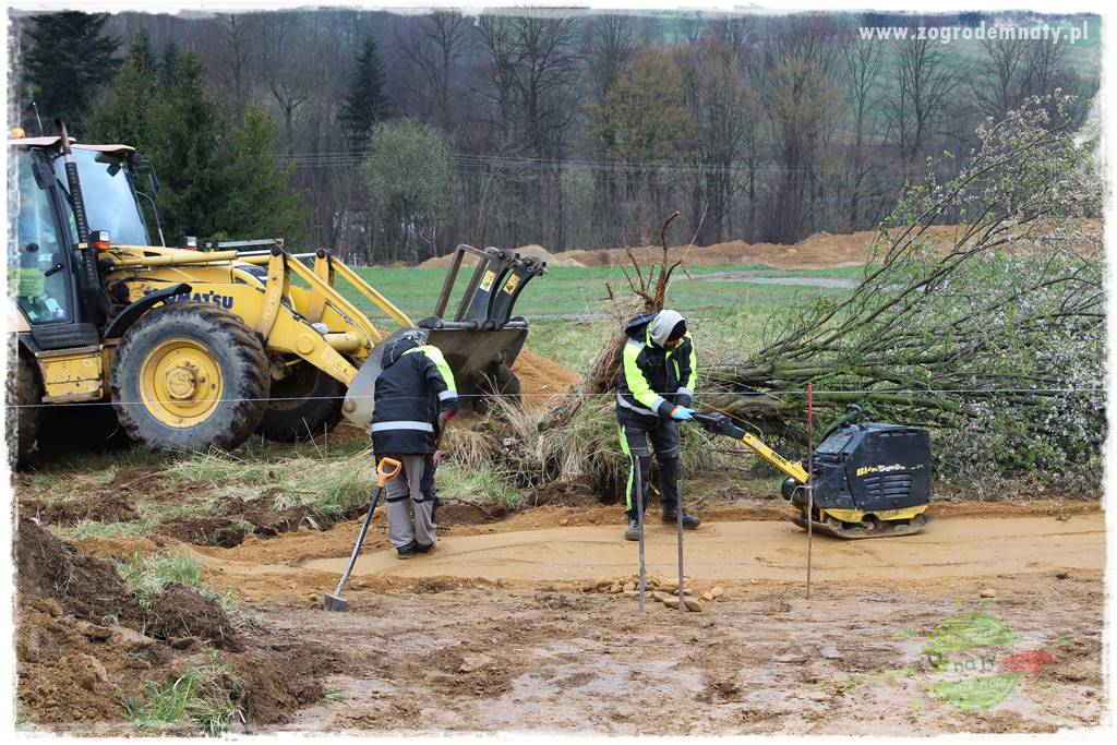 budowa nasypów pod budynki 21 budowa nasypów pod budynki 21