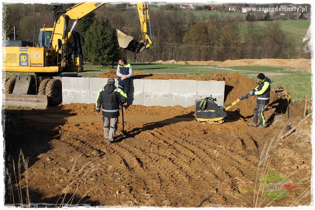 budowa nasypów pod budynki 37 budowa nasypów pod budynki 37