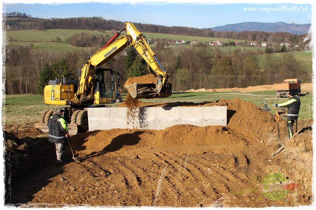 budowa nasypów pod budynki 38 budowa nasypów pod budynki 38