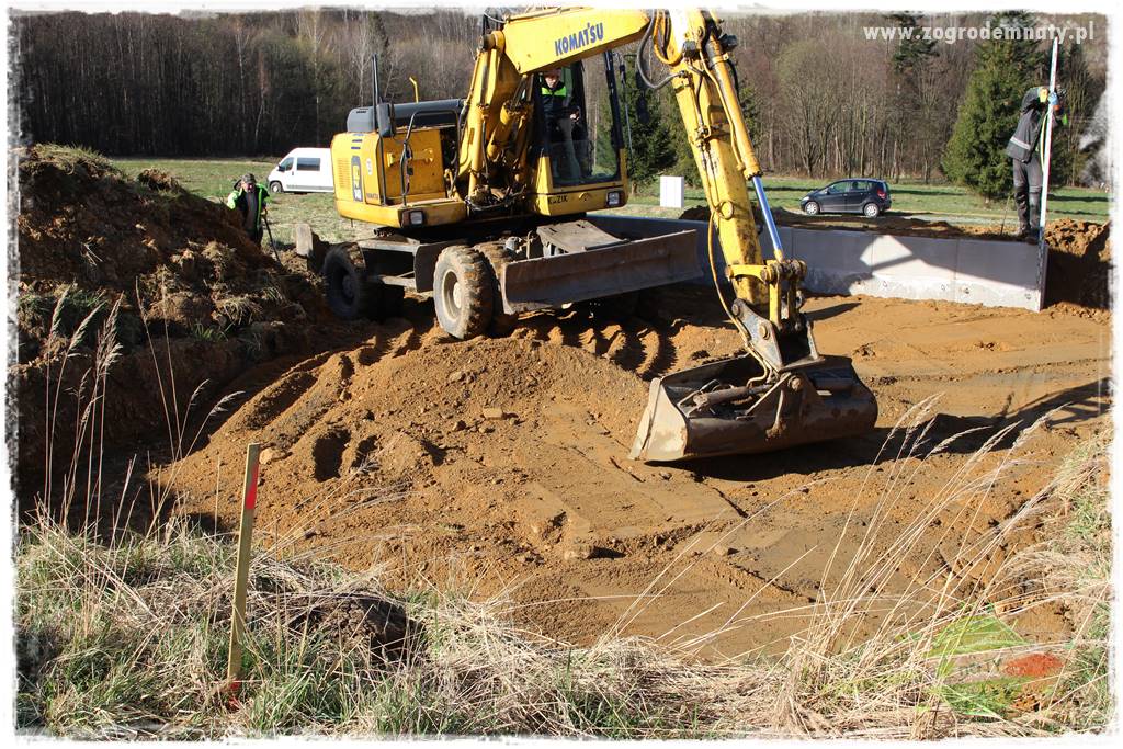 budowa nasypów pod budynki 41 budowa nasypów pod budynki 41