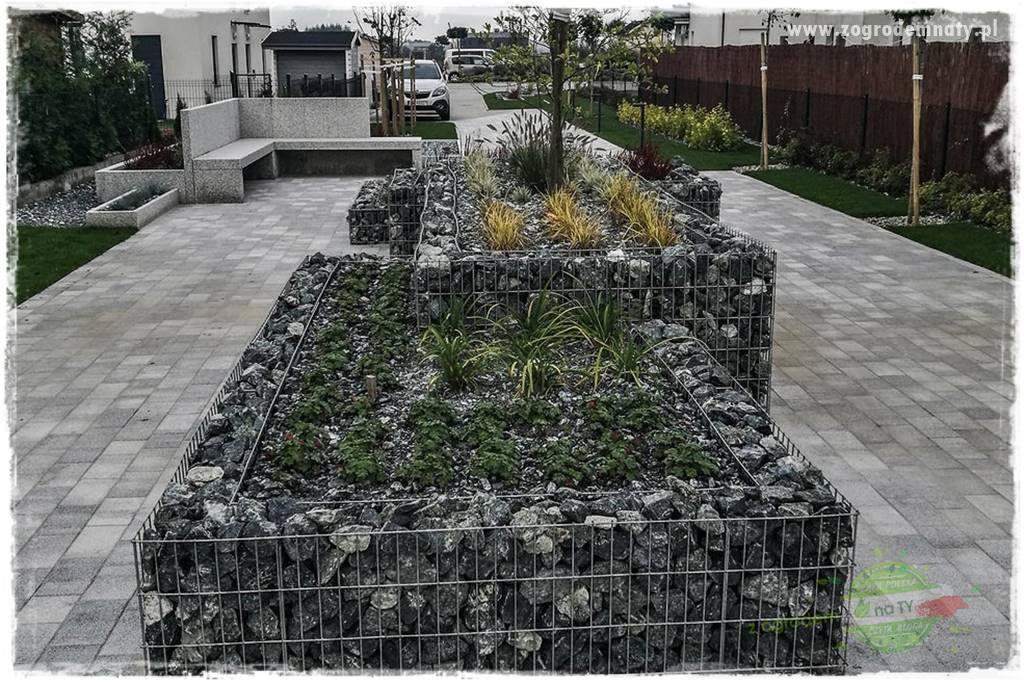 gabiony w ogrodzie 16