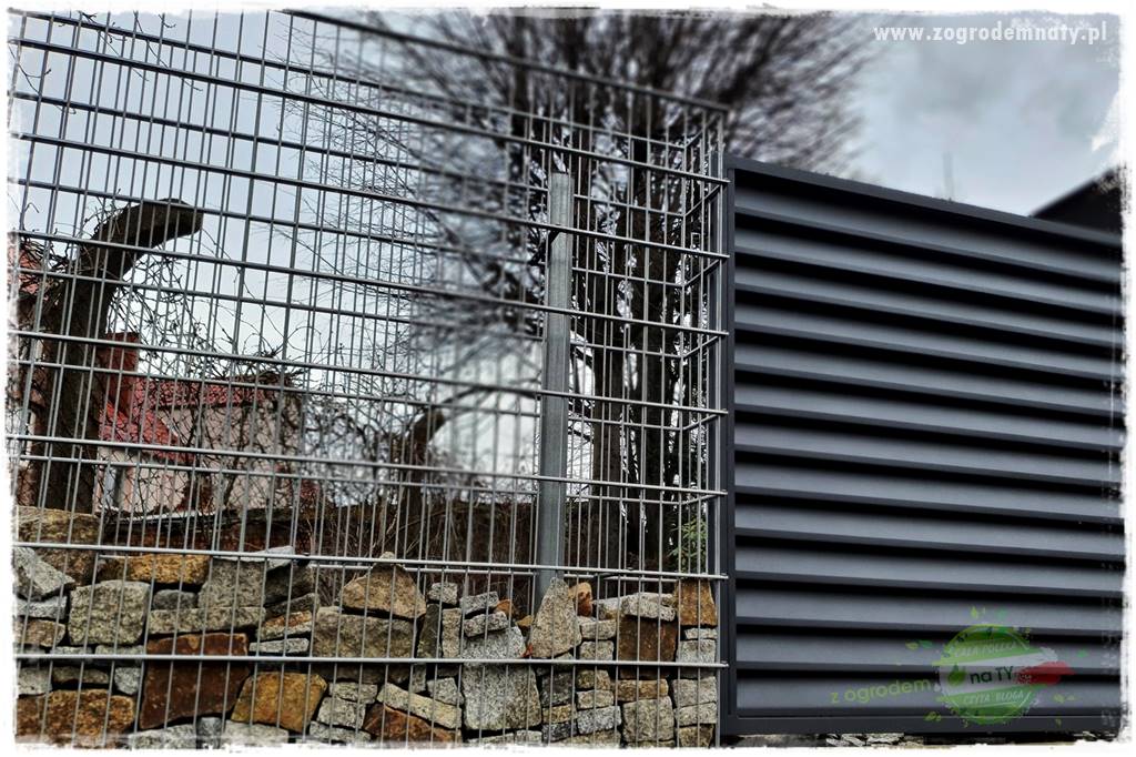 gabiony w ogrodzie 2