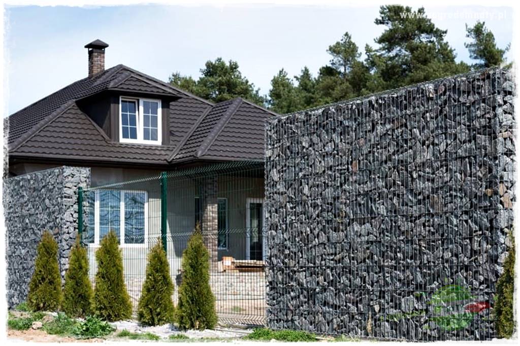 gabiony w ogrodzie 6 gabiony w ogrodzie 6