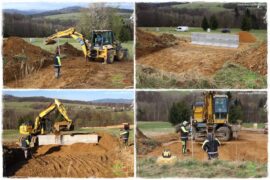 wykonanie nasypów pod budynki 1