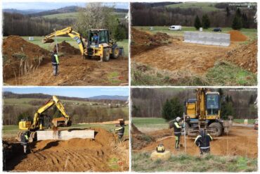 wykonanie nasypów pod budynki 1