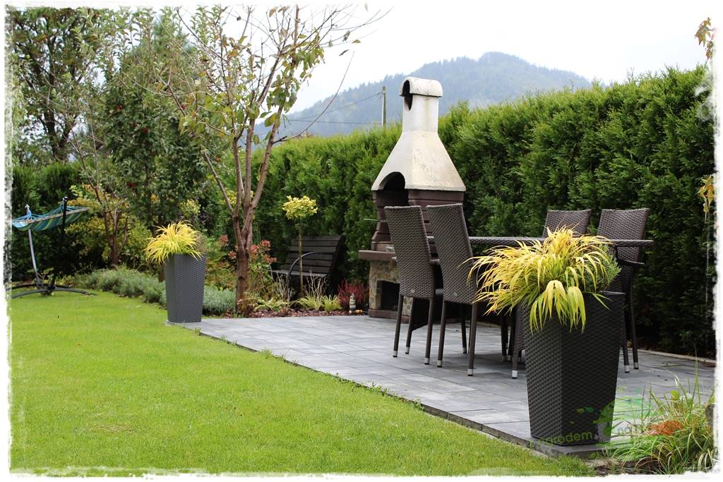 Beton architektoniczny w ogrodzie 15