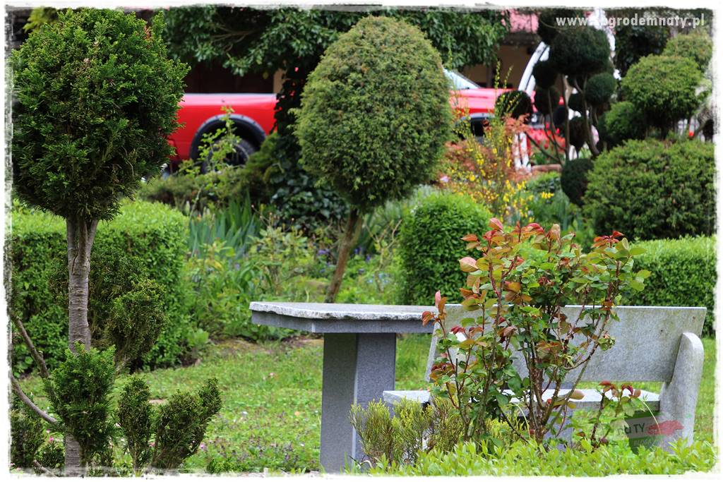 Beton architektoniczny w ogrodzie 16