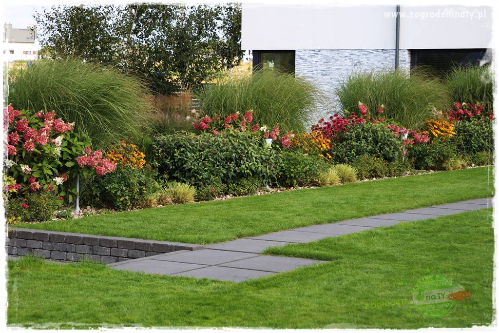 Kolorowe rabaty ogrodowe 18