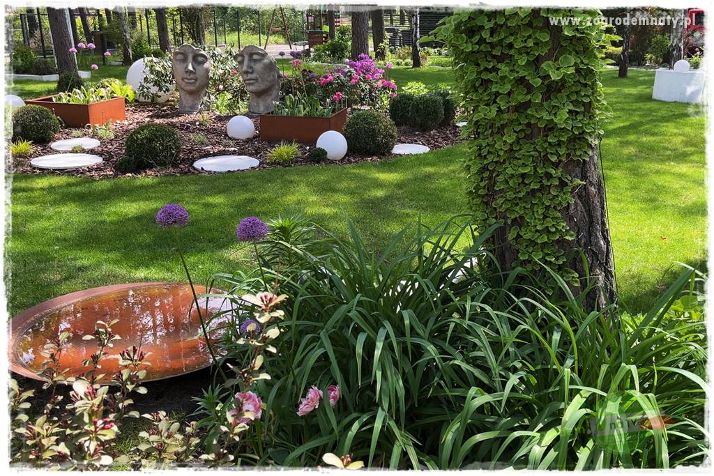 Ogród pod drzewami 27