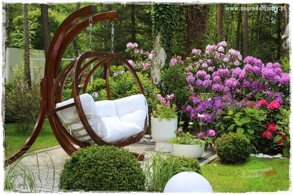 Ogród pod drzewami 33