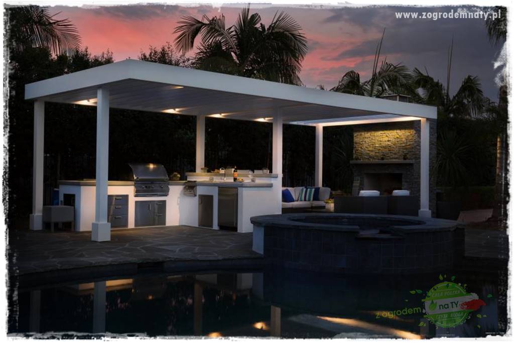 Nowoczesne oświetlenie ogrodu 45