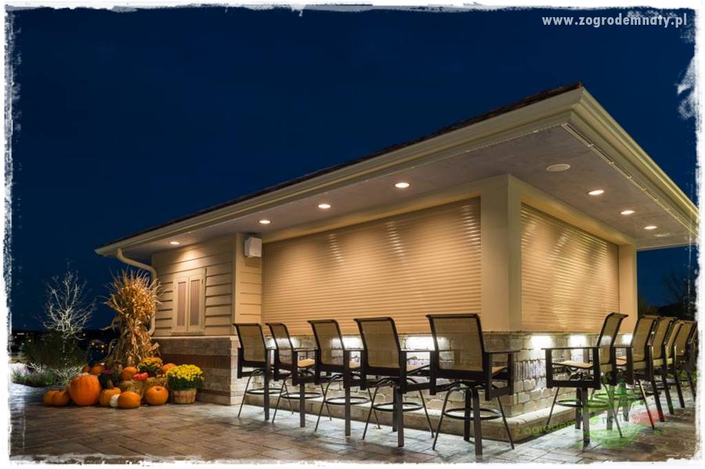 Nowoczesne oświetlenie ogrodu 46