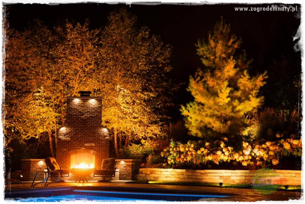 Nowoczesne oświetlenie ogrodu 57