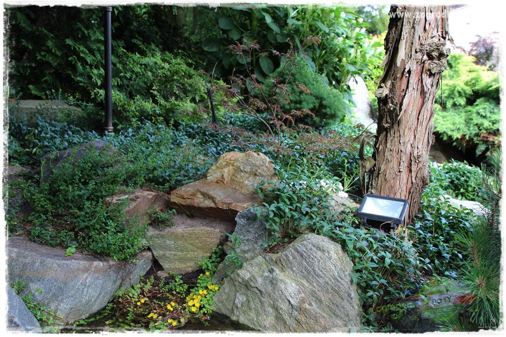 pomysły na oświetlenie ogrodu 9