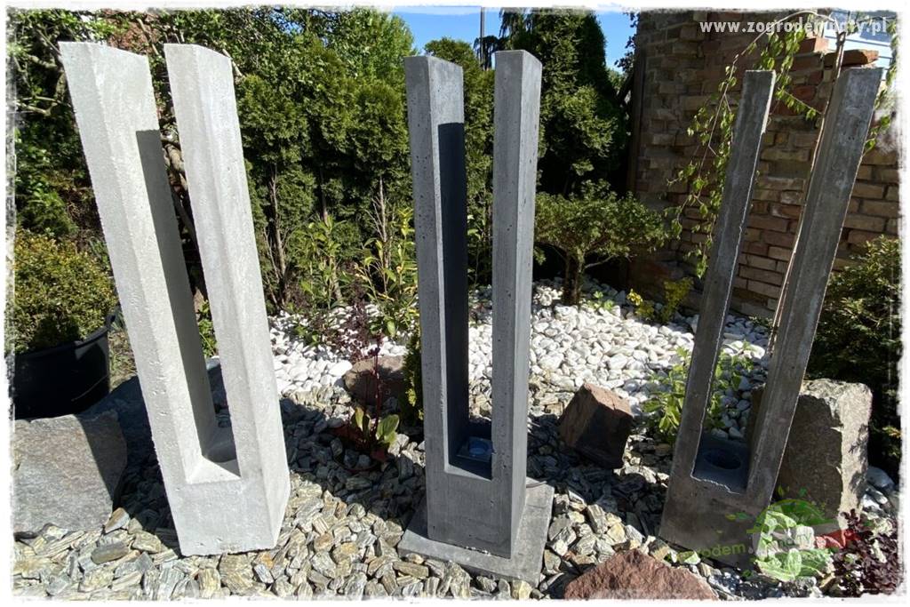 Lampy betonowe do ogrodu 17 Lampy betonowe do ogrodu 17