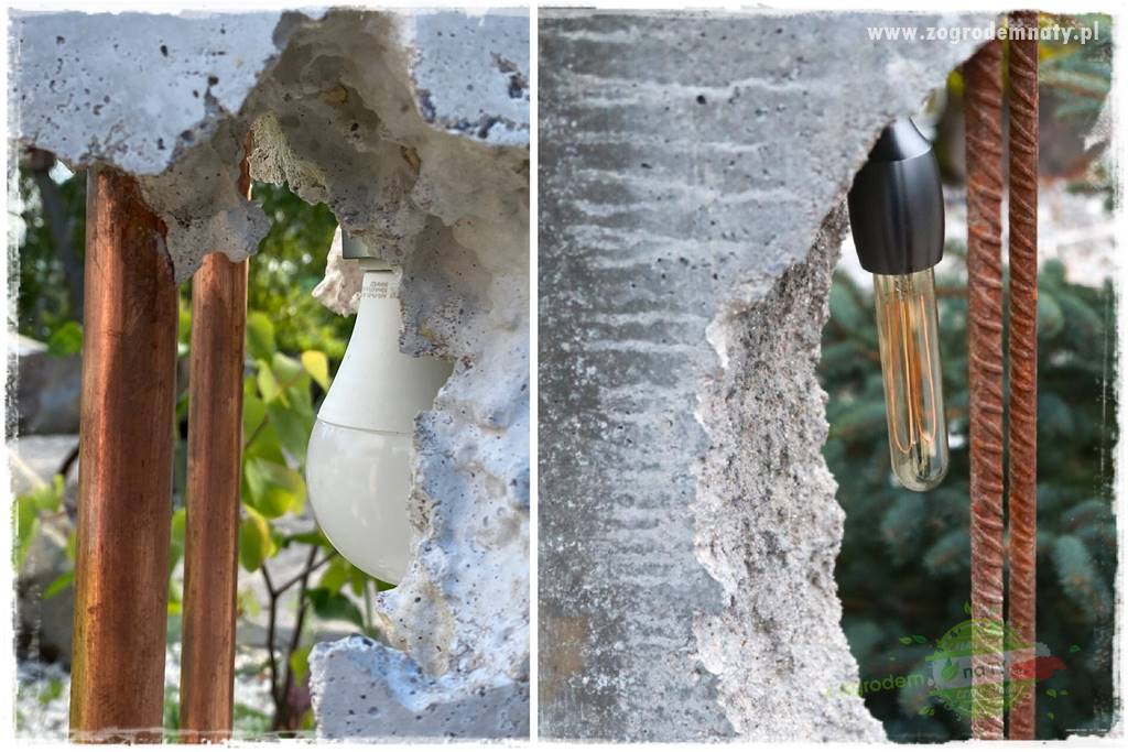 Lampy betonowe do ogrodu 28a Lampy betonowe do ogrodu 28a